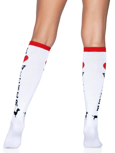 Weiner Dog Knee High Socks
