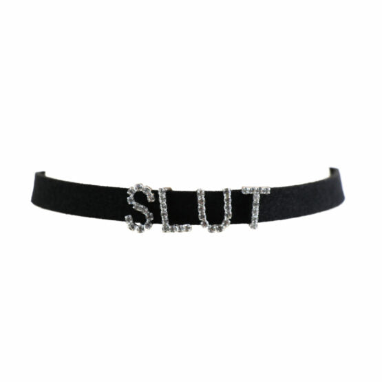 Velvet Choker - Slut
