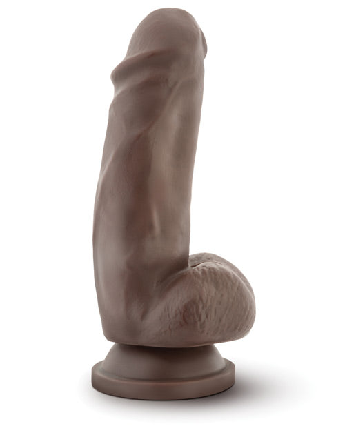 Blush Dr. Skin Mr. Smith 7" Dildo w/Suction Cup - Chocolate-The Edge OK