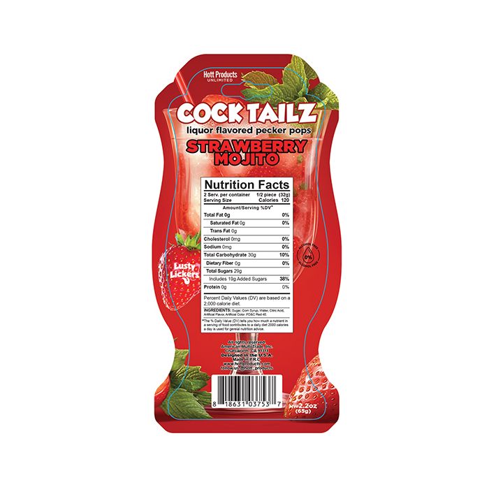 Cock Tailz Liquor Flavored Pecker Pops
