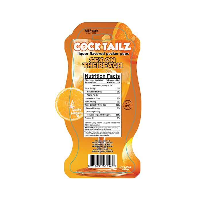 Cock Tailz Liquor Flavored Pecker Pops