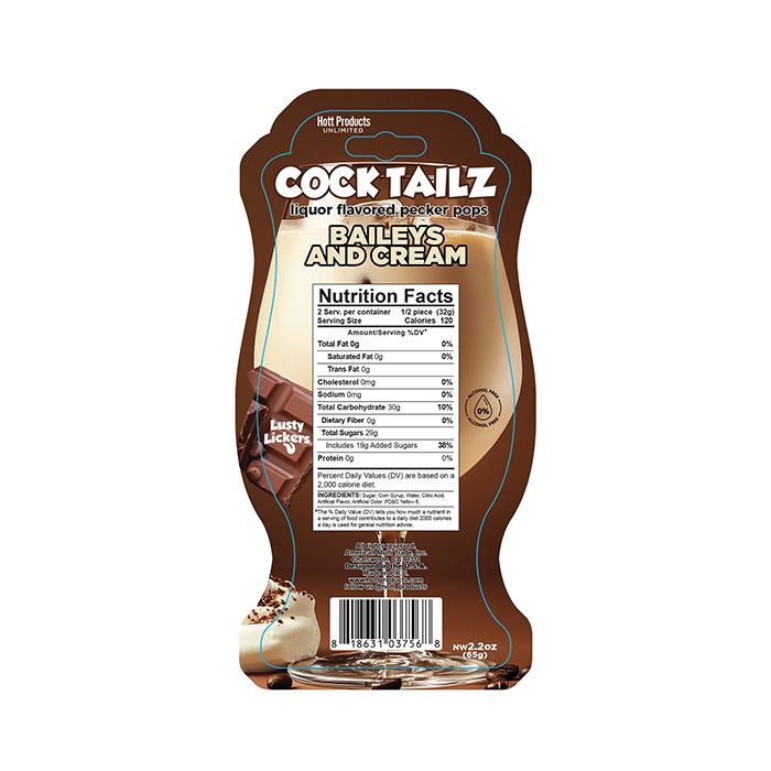 Cock Tailz Liquor Flavored Pecker Pops