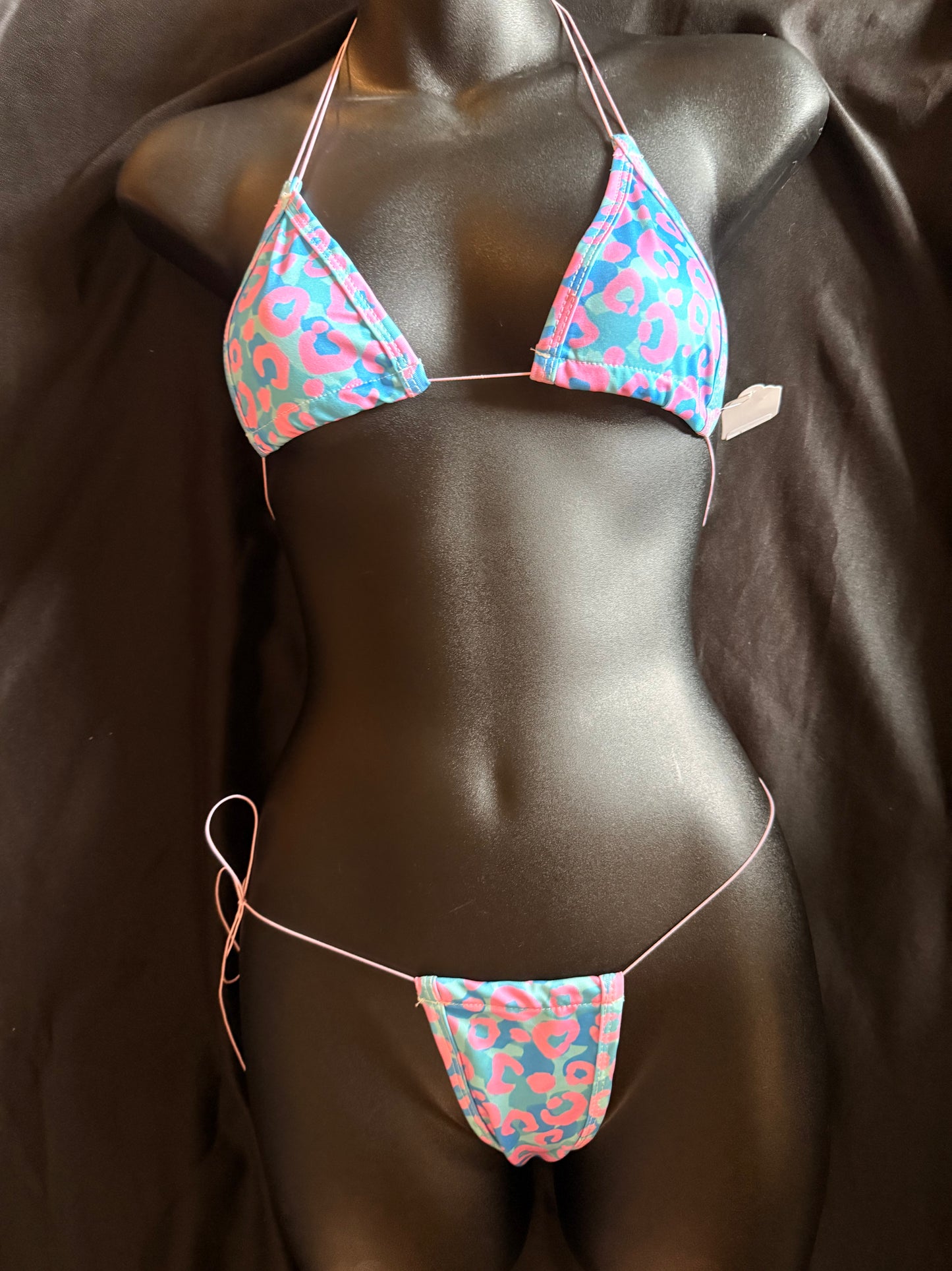 Cord Bikini Thong Set