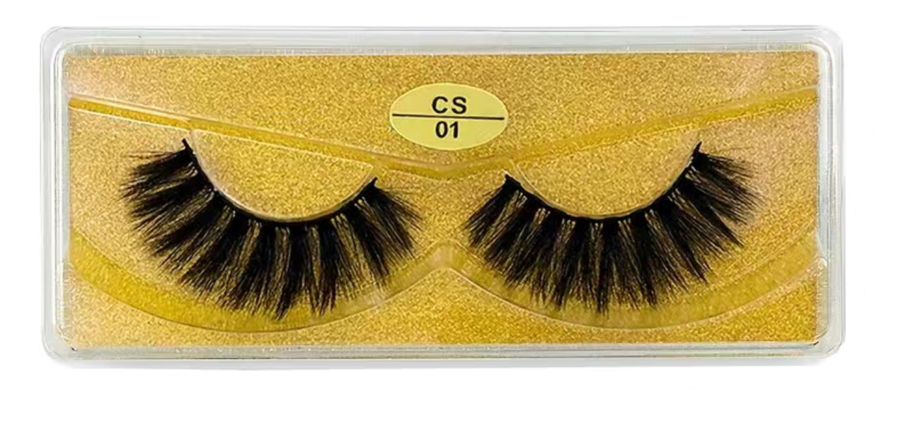 Soft and Fluffy 3D Mink Lashes-The Edge OK