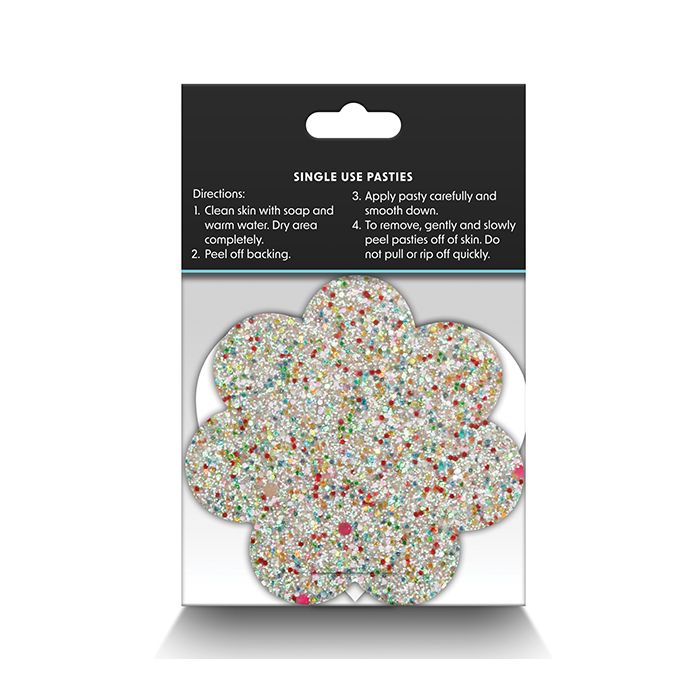 Heart & Flower Glow in the Dark Pasties- 2 Pair