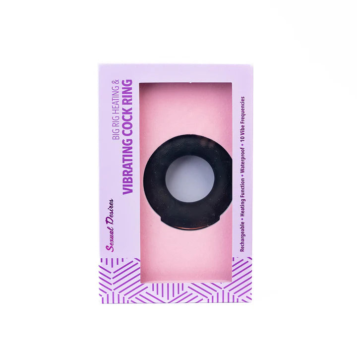 Big Rig Heating & Vibrating Cock Ring