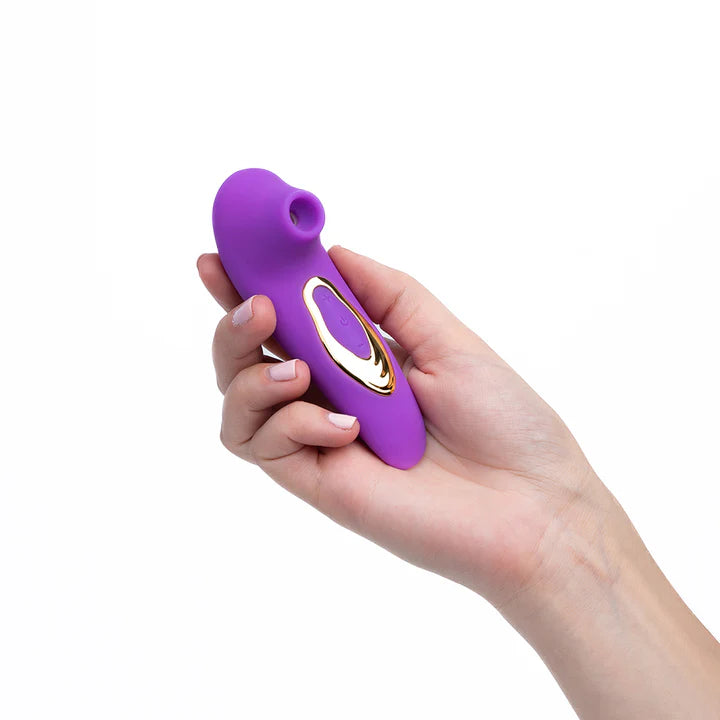 C Pleaser Suction Vibrator - Purple