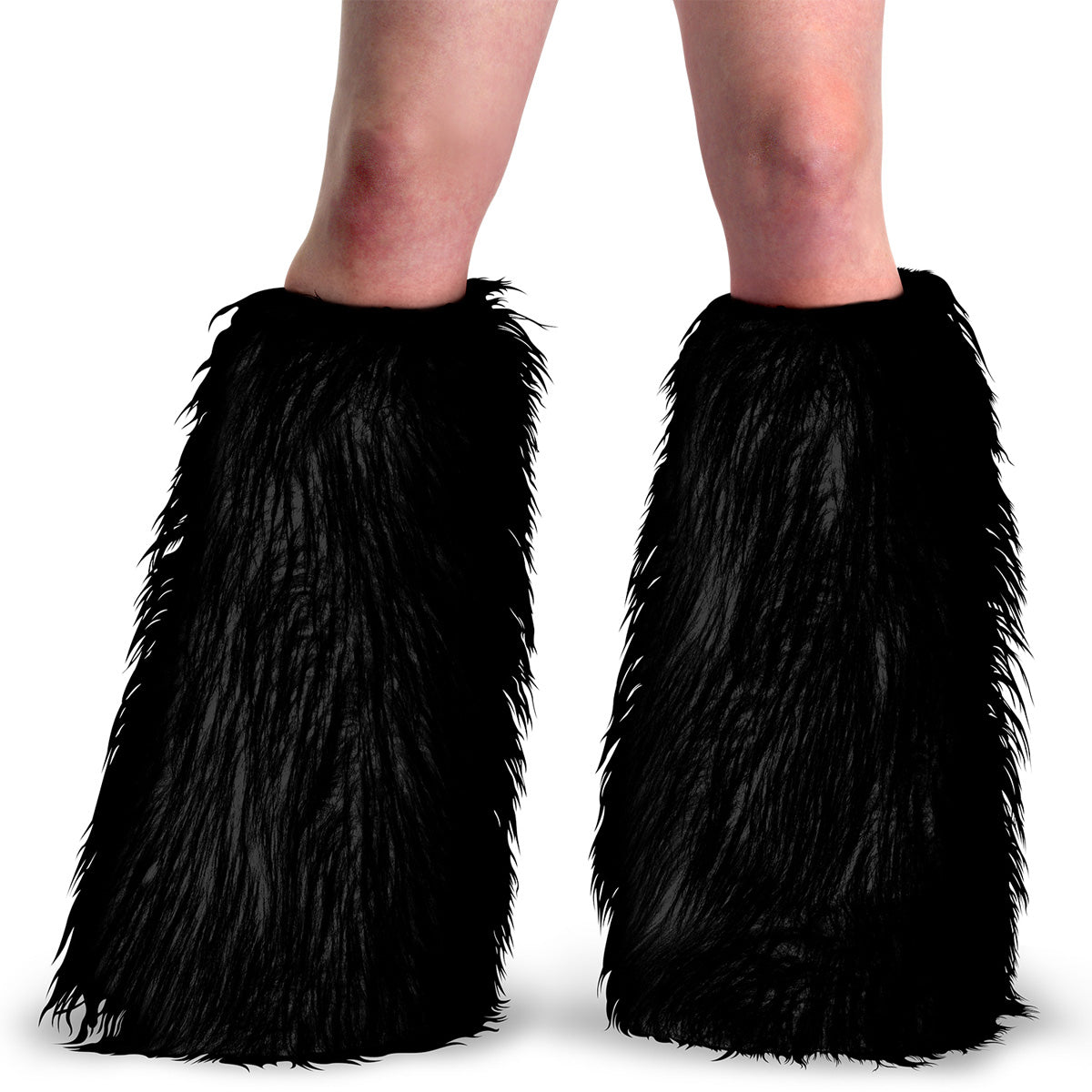 Yeti-08 Black Faux Fur Boot Sleeve