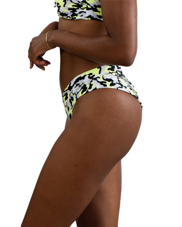 962-1498 High Leg V Swim Bottom-Army Green-The Edge OK