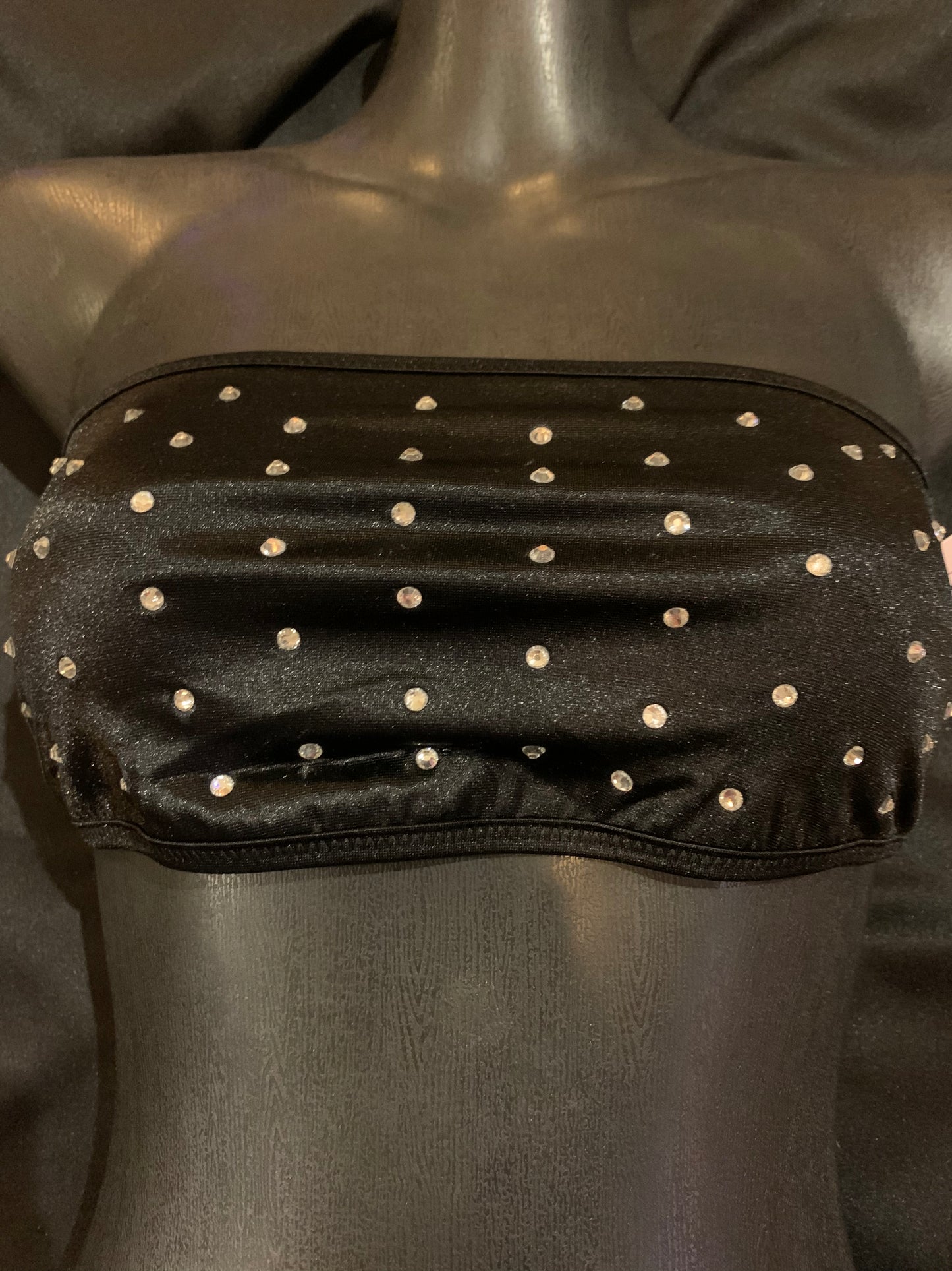 C-072RH Tube Top w/rhinestones-The Edge OK