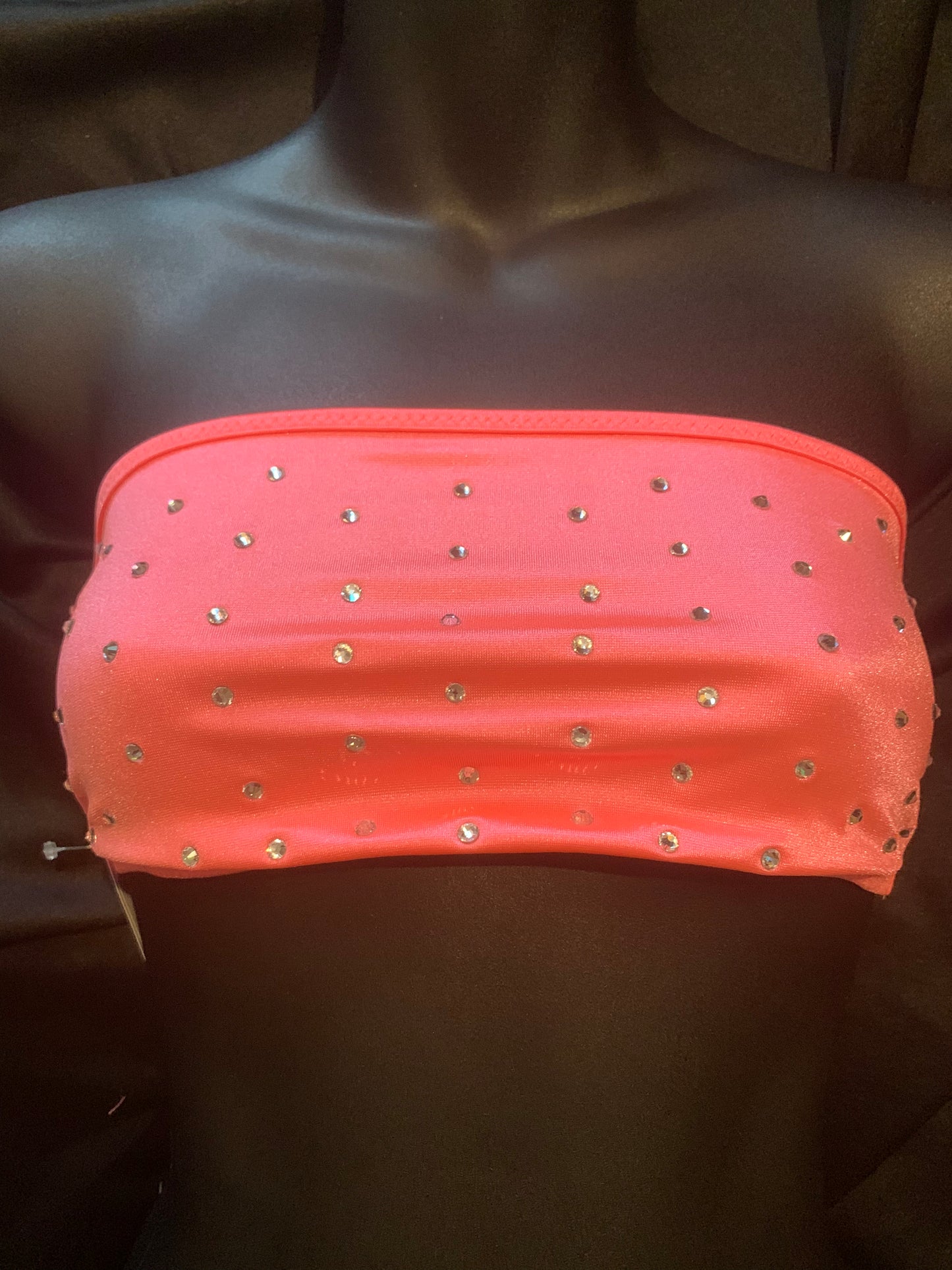 C-072RH Tube Top w/rhinestones-The Edge OK