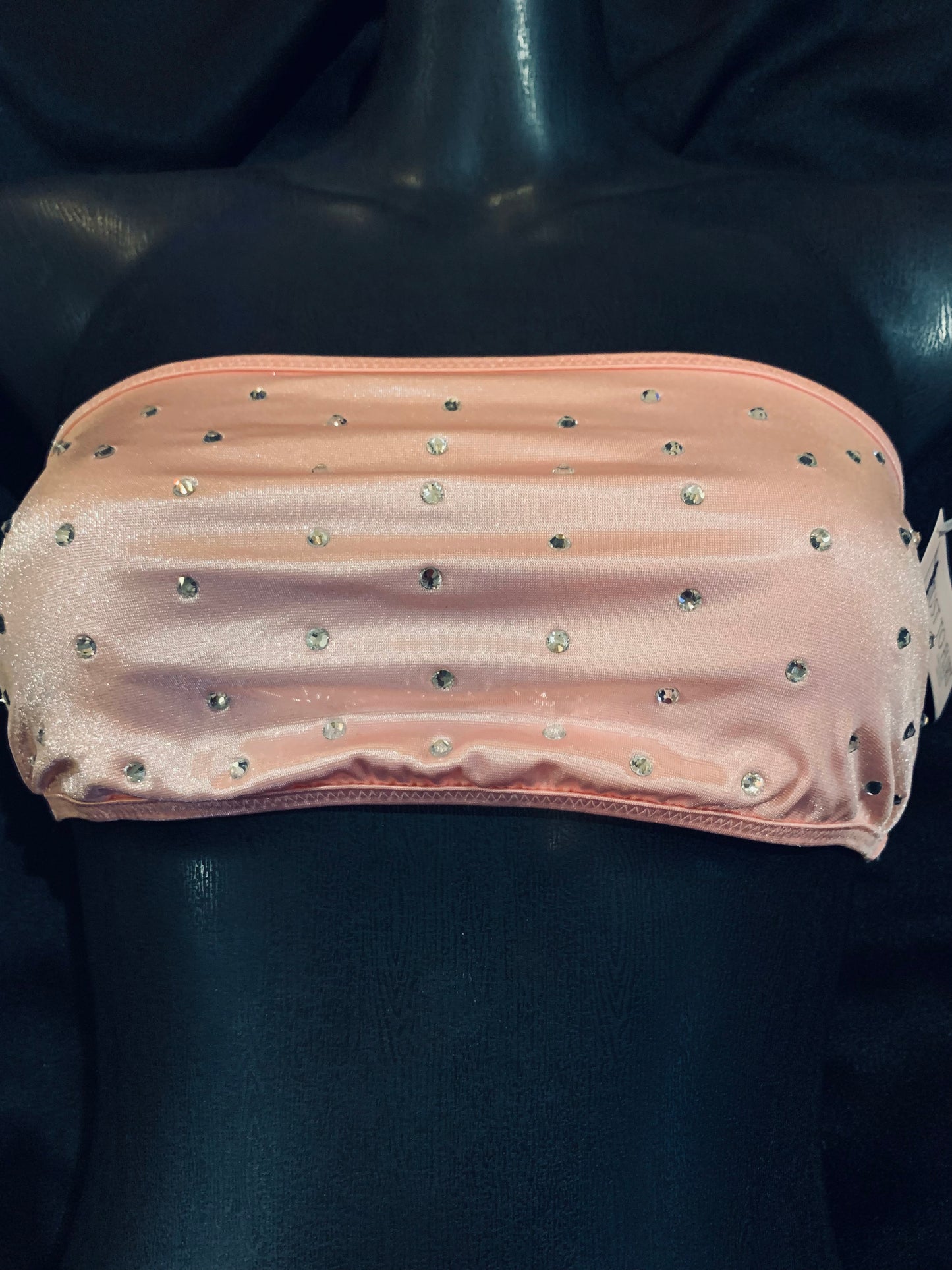 C-072RH Tube Top w/rhinestones-The Edge OK