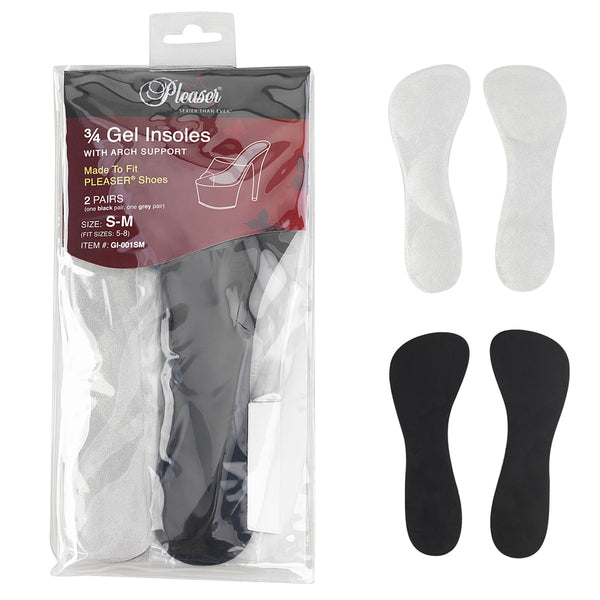 GI-001 Gel Insoles for Heels and Boots-The Edge OK