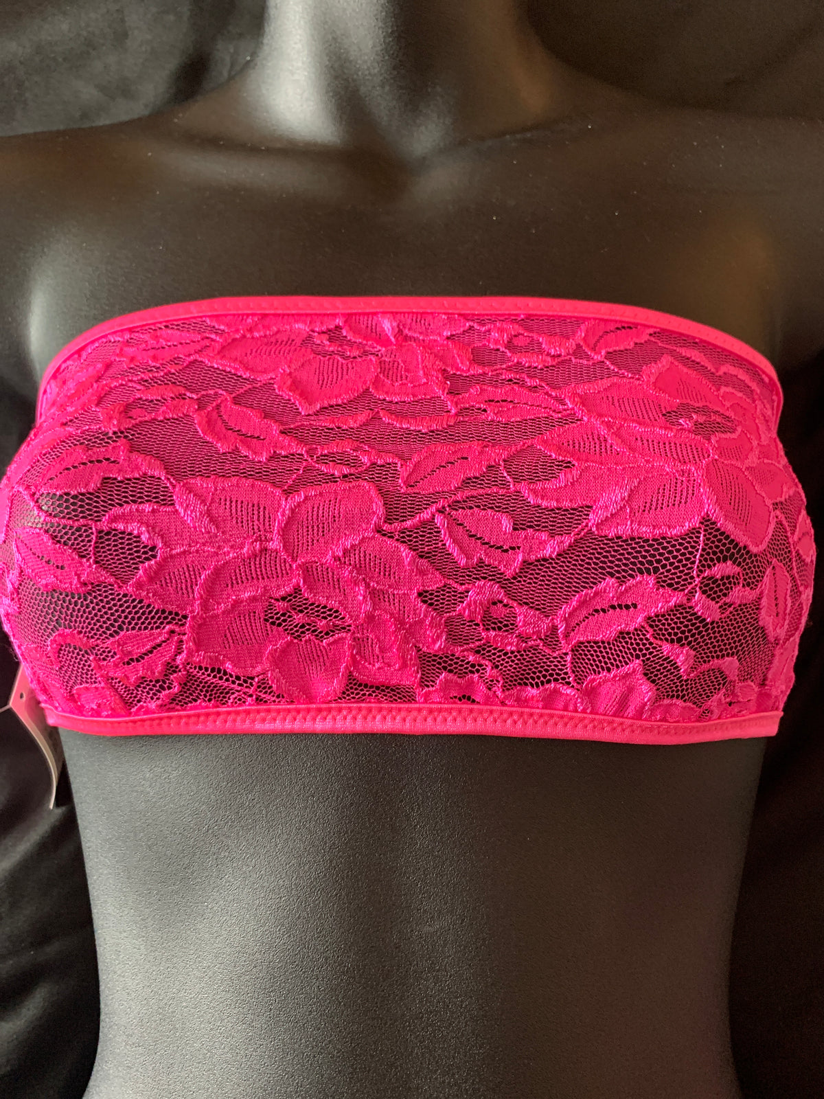 C-072 Lace Tube Top-The Edge OK