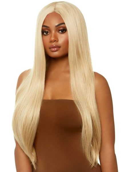 A2864 33" Long Straight Center Part Wig-The Edge OK