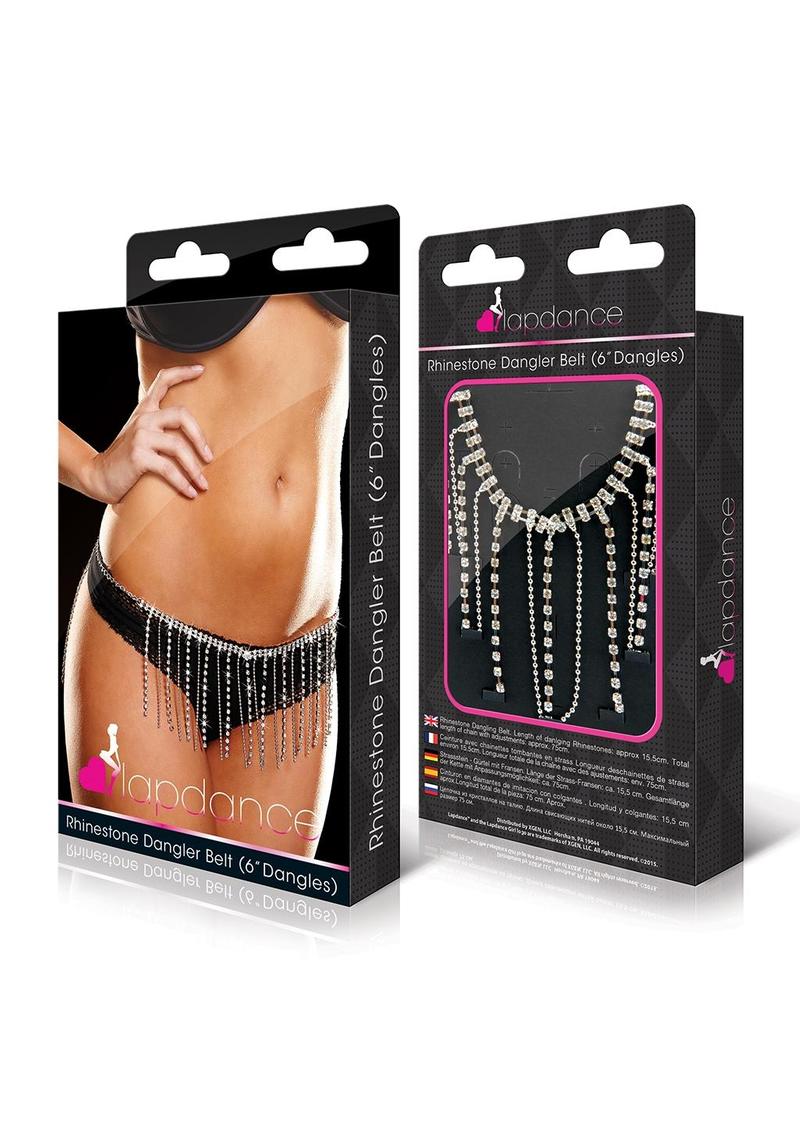 Rhinestone Dangle Belt