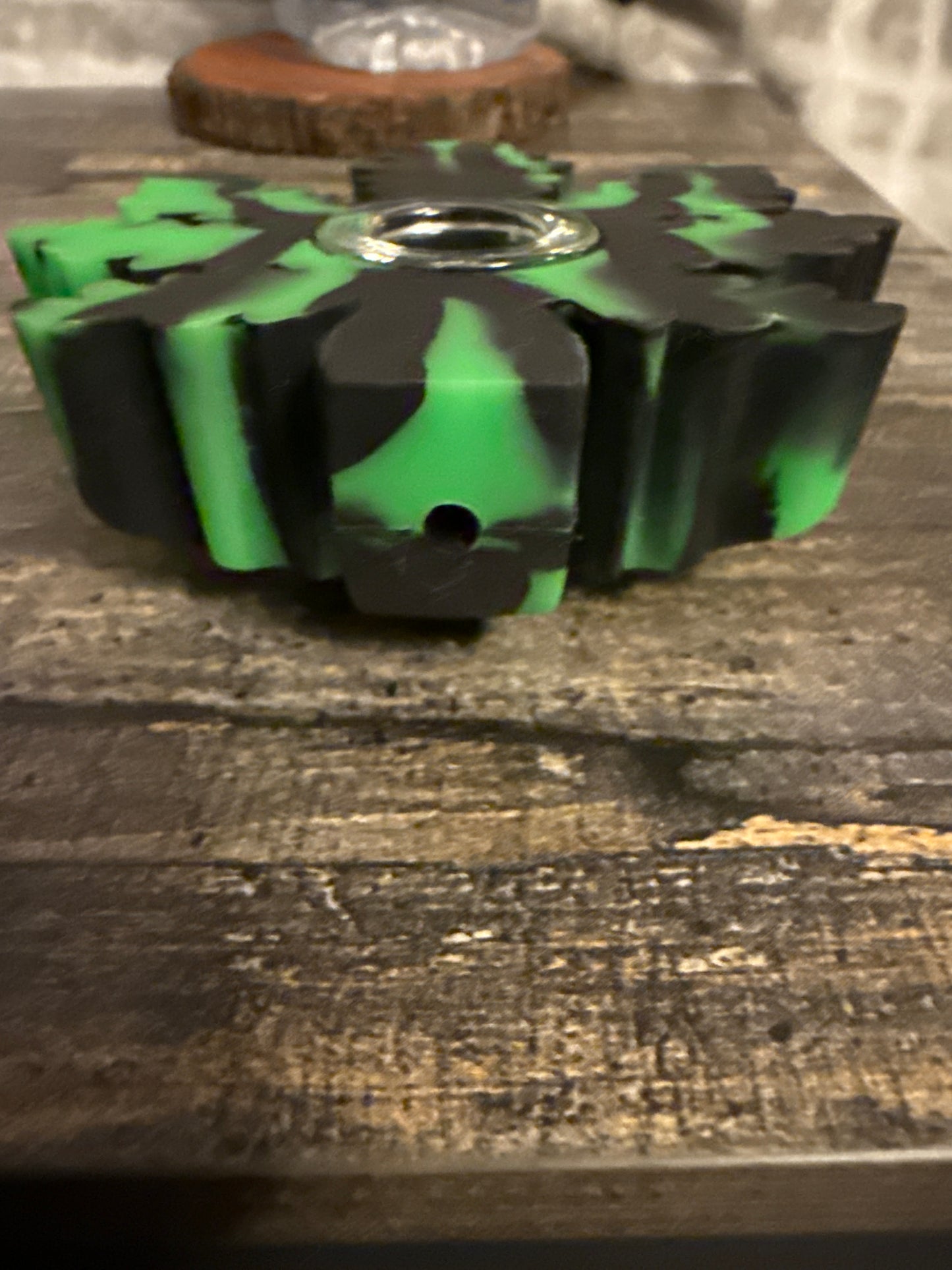 Silicone Leaf Pipe