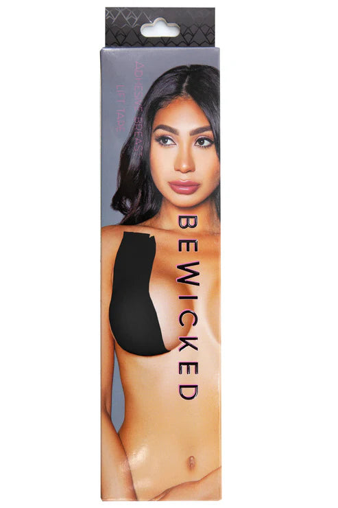Adhesive Breast Lift Tape - Black