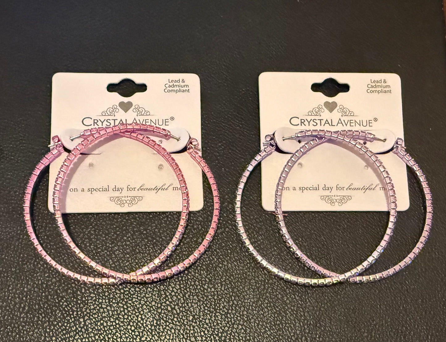 Color Hoop Earrings