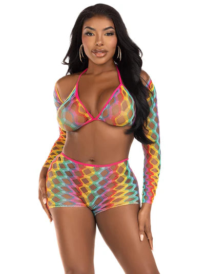 Rainbow Set Short Set