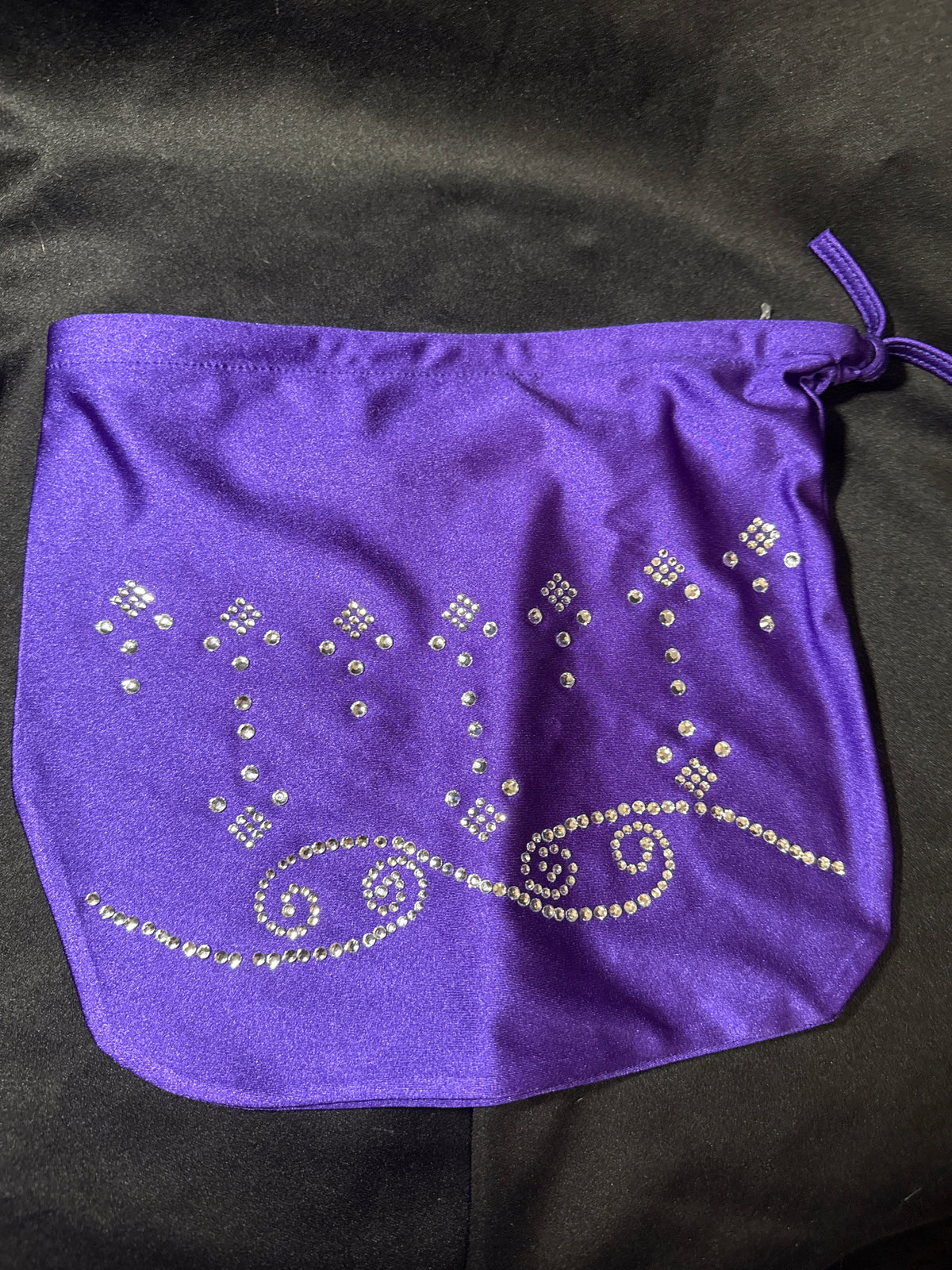 Rhinestone Money Bag