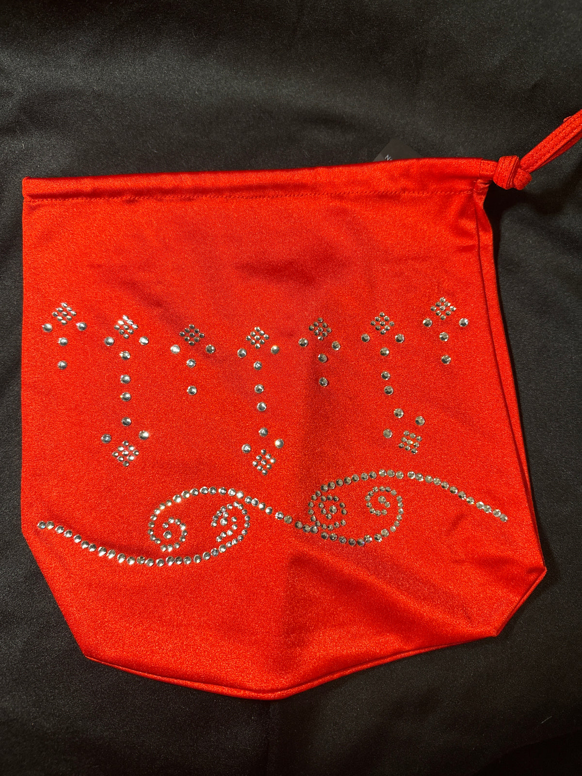 Rhinestone Money Bag