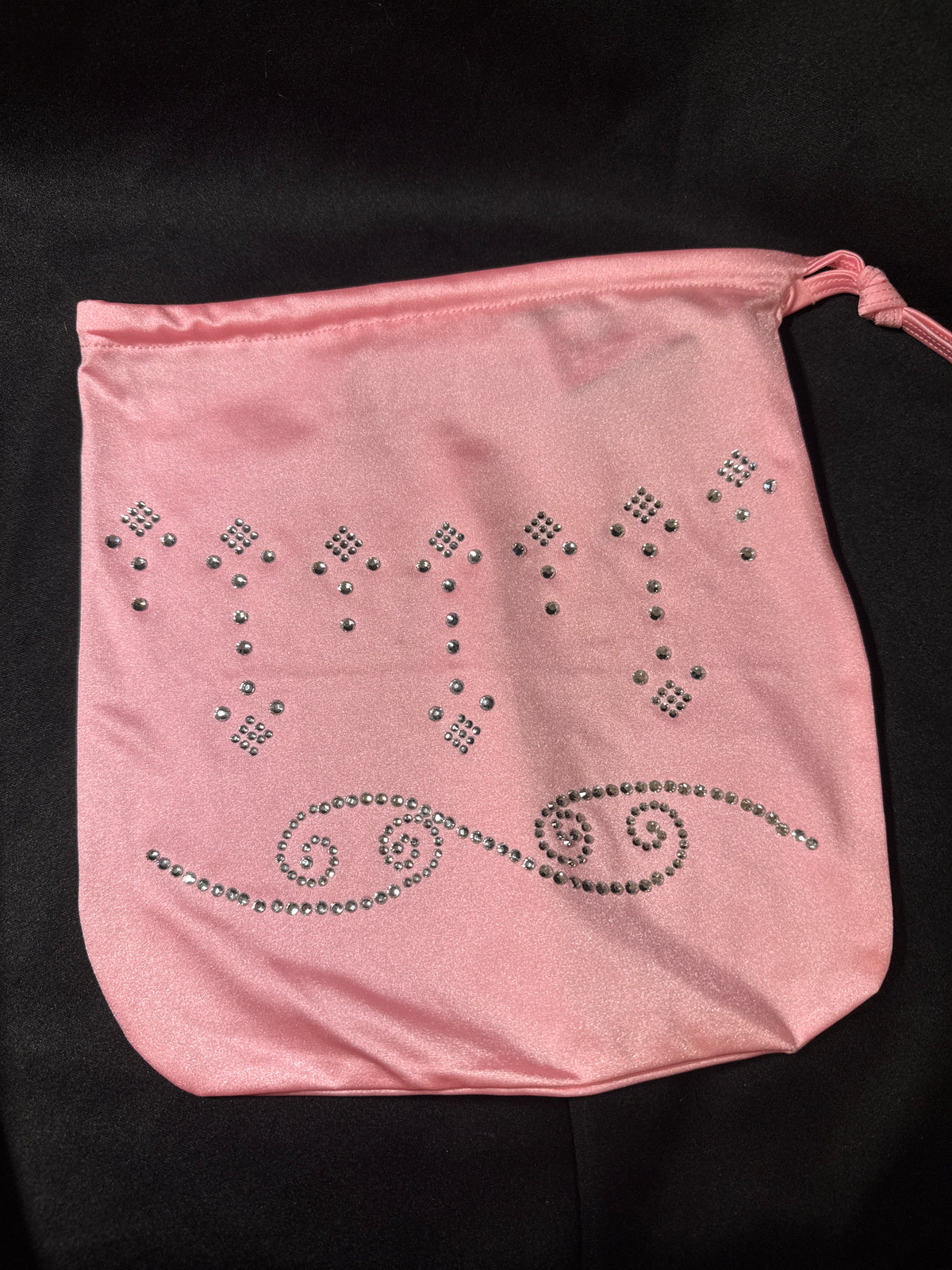 Rhinestone Money Bag