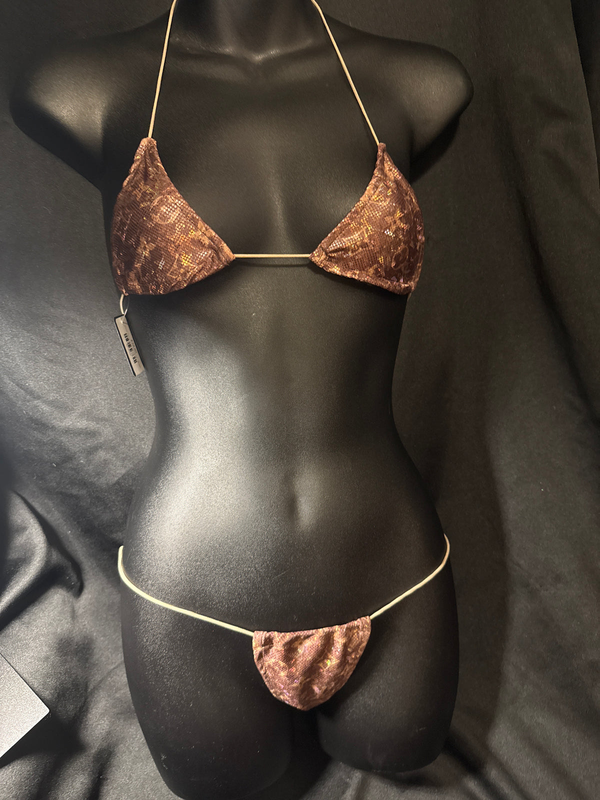 Micro Teeny Cord Thong Set