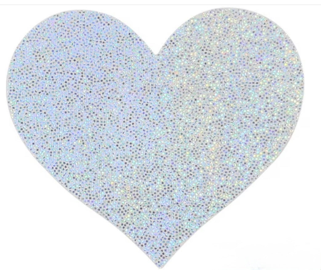 Silver Hologram Pasties