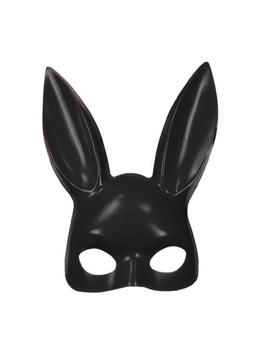 Black Bunny Mask