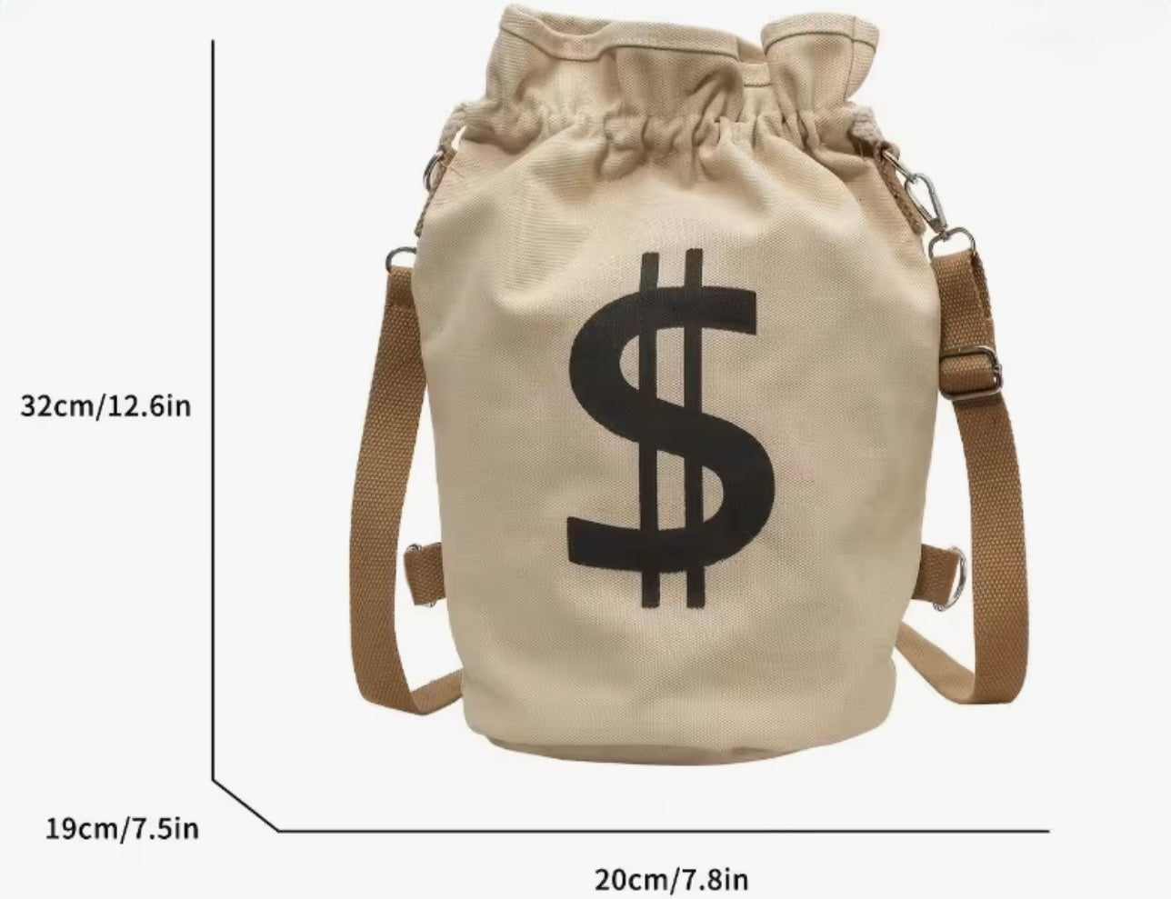 Money Bag Backpack/Purse