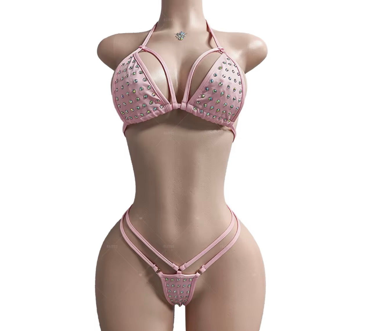 Double Strap Thong Set