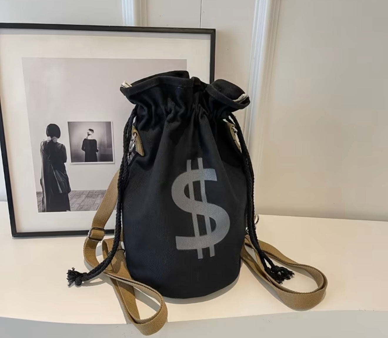 Money Bag Backpack/Purse