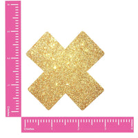 Gold Fairy Dust Glitter X Factor Nipple Cover Pasties