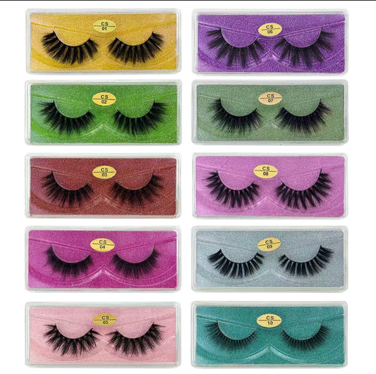 Soft and Fluffy 3D Mink Lashes-The Edge OK