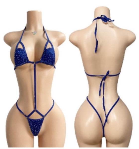 Teeny String Connecting Bikini