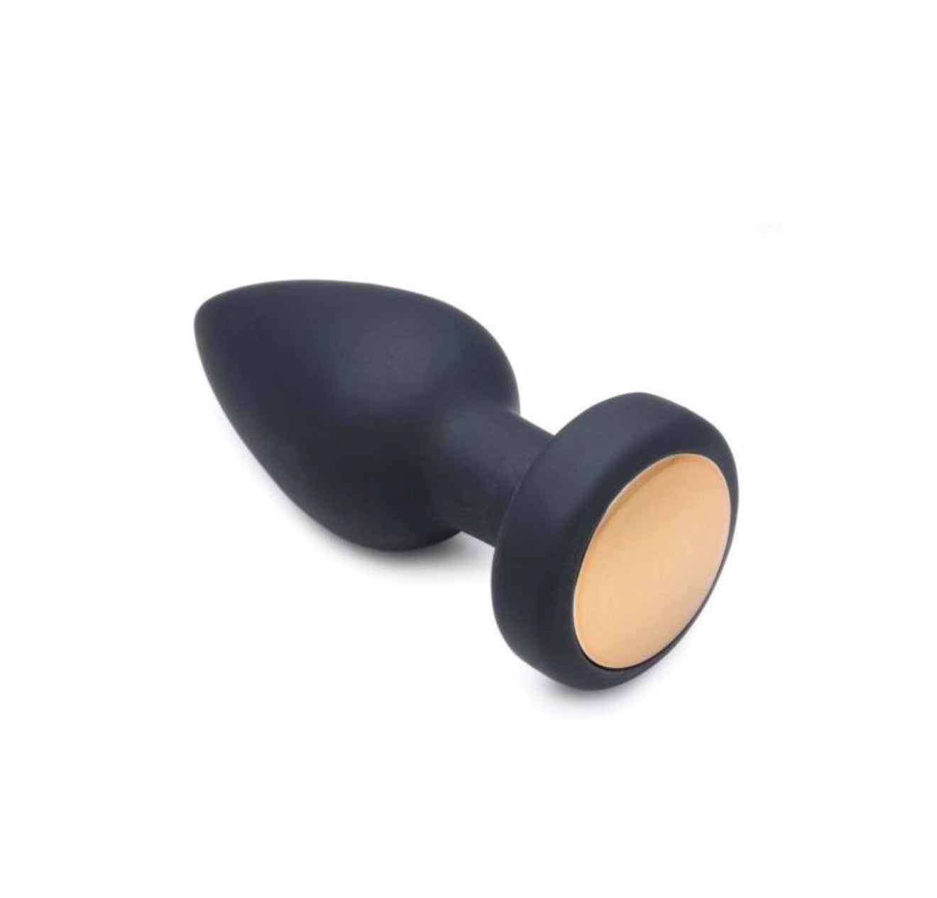 Silicone LED Light Up Vibrating Anal Plug - Small