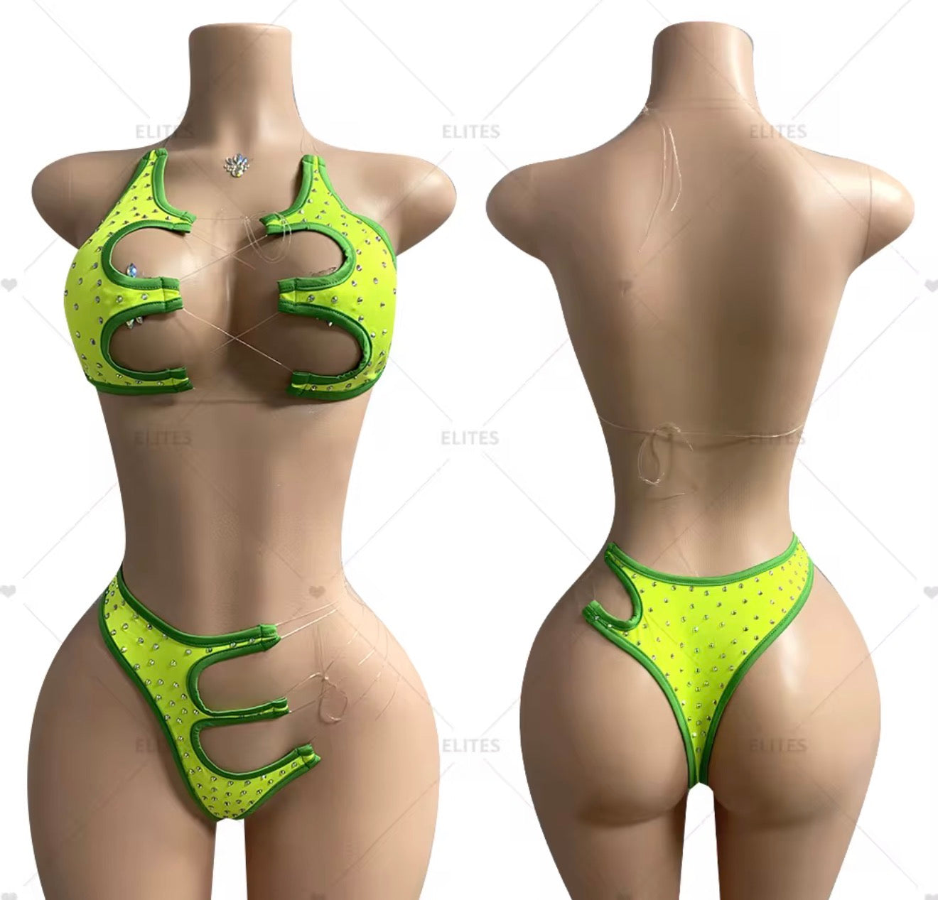 Invisible String Half Short Set