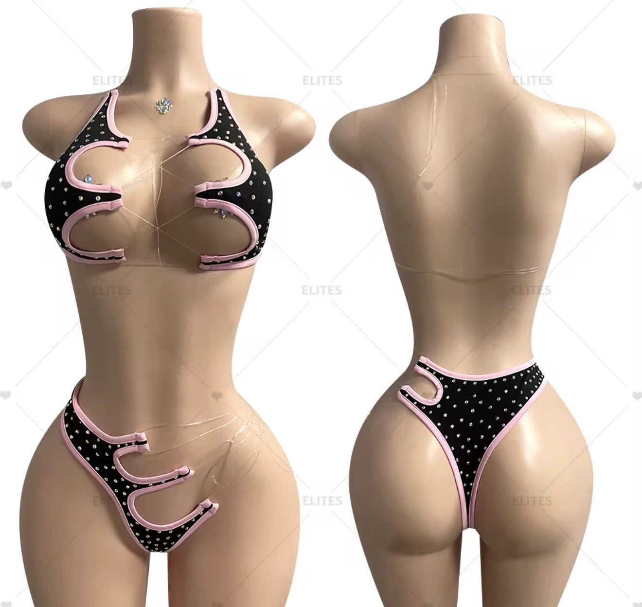 Invisible String Half Short Set