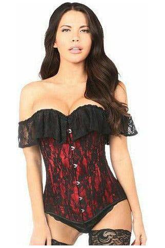 Off the Shoulder Lace Corset