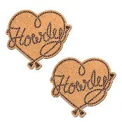 Pastease Howdy Cowboy Heart Pasties