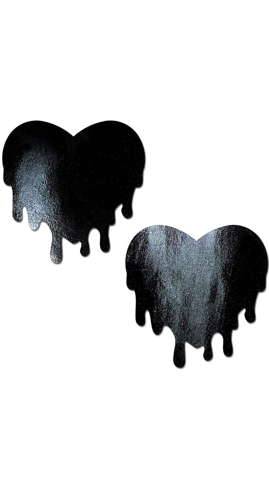 Pastease Black Melting Heart Pasties