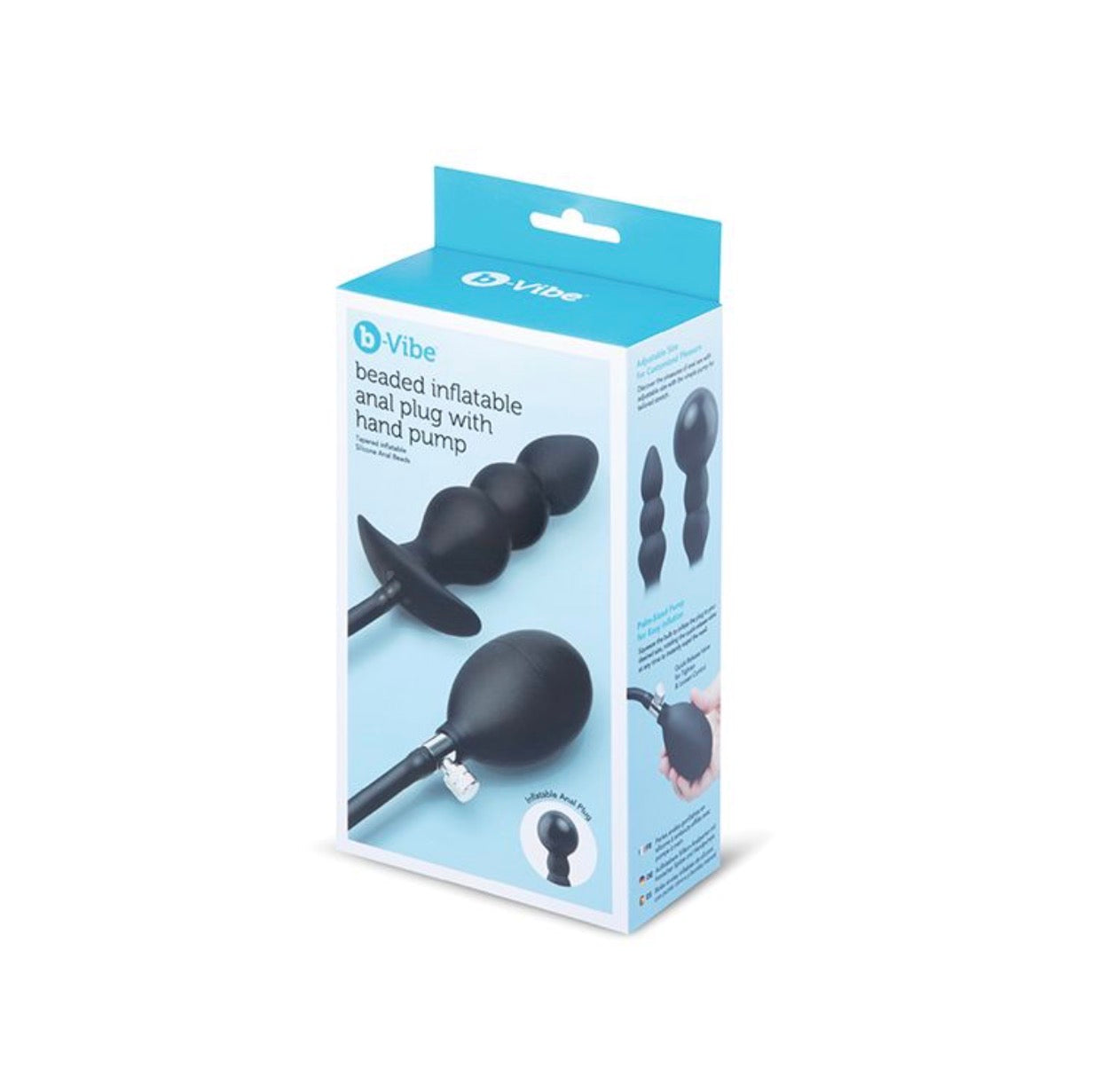 Vibe Beaded Inflatable Anal Plug