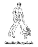 Wood Rocket The Sexiest Sex Positions Coloring Book-The Edge OK
