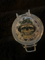 Skull Leaf Jar