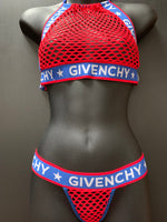 P-104 Girl Talk Banded Thong Set - Designer