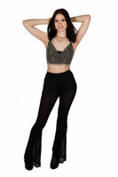 14403 Crochet Rhinestone Top
