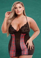 TP-501-Q School Girl Chemise - Queen Size