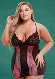 TP-501-Q School Girl Chemise - Queen Size