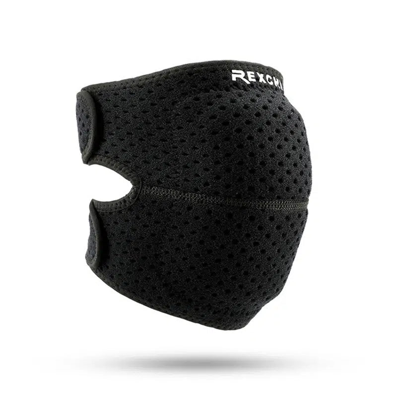 Elastic Knee Support Sleeves - (Black)-The Edge OK